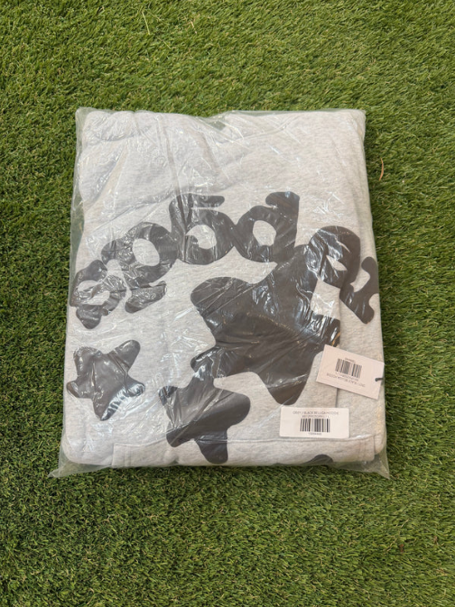 Grey/Black Star Hoodie