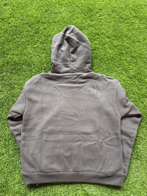 Grey/Green Hoodie
